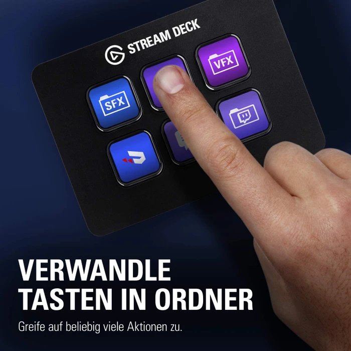 Elgato Stream Deck Mini, schwarz, USB-A