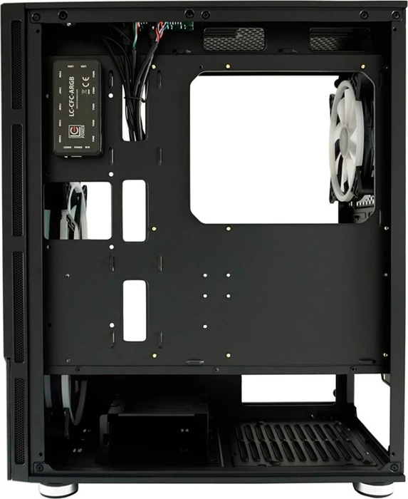 LC-Power Gaming 803B Shaded_X, Glasfenster