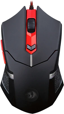 Redragon M601-3 Centrophorus schwarz/rot, inkl. Mousepad, USB