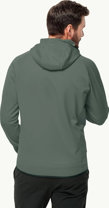 Jack Wolfskin Alpgrat Hooded FZ Jacke hedge green (Herren)