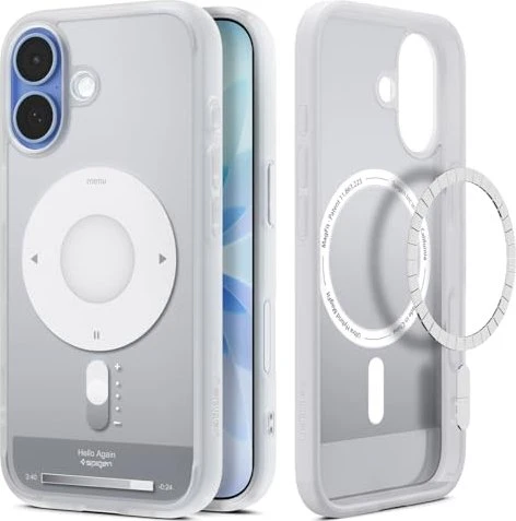 Spigen Ultra Hybrid Classic (MagFit) für Apple iPhone 17 silber