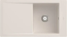 Villeroy & Boch Timeline 50 flat flächenbündig Becken reversibel crema