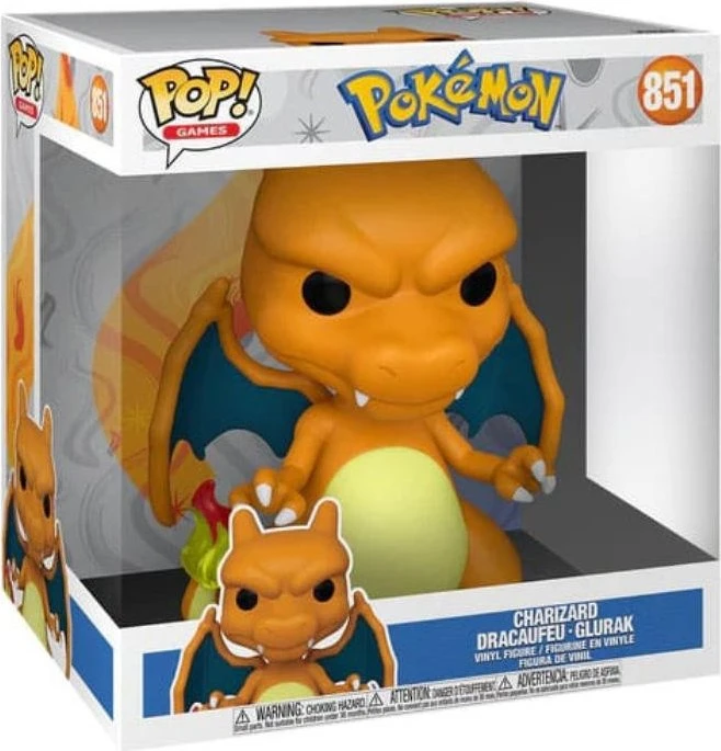 FunKo Pop! Games - Pokémon - Jumbo Charizard