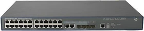 HP FlexNetwork 3600 24 SI v2 Rackmount Managed Switch, 24x RJ-45, 2x RJ-45/SFP, 2x SFP (JG304B)