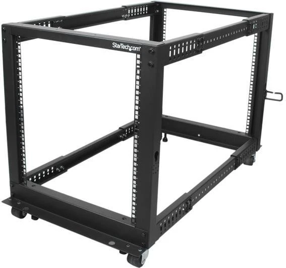 StarTech 4POSTRACK12U Universalgestell 12HE, mit Zubehör, 662mm tief