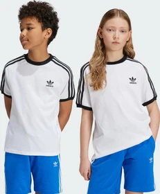 adidas 3-Streifen T-Shirt kurzarm weiß (Junior)