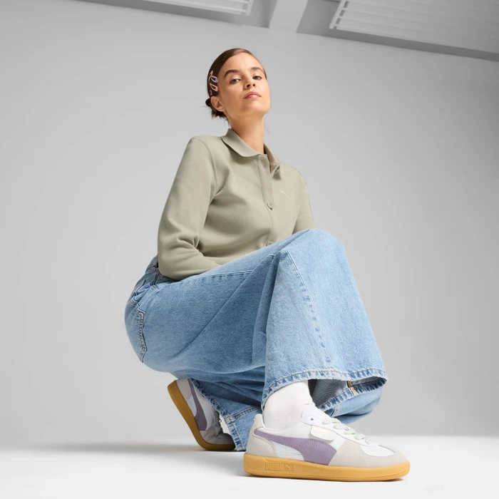 Puma Palermo Leather puma white/pale plum/gum