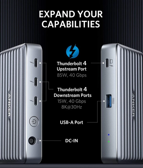 Anker 5-in-1 Mini Dock, Thunderbolt 4 [Buchse]