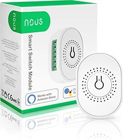 Nous L10 Smart WiFi-Switch Modul für 1-/2-fach Schalter, 16A, Schaltaktor