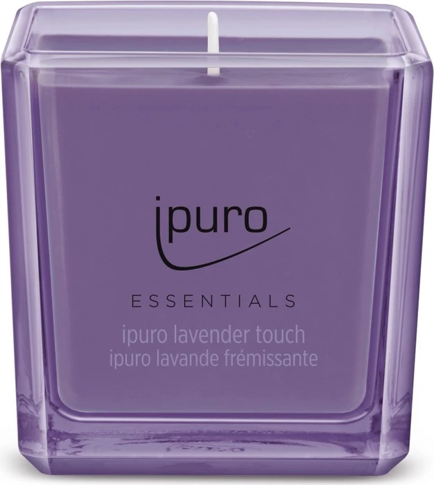 ipuro Duftkerze Lavender Touch lila Lavender