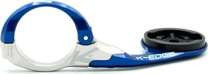 K-Edge Garmin Race Mount Garmin Edge Fahrradcomputer Halterung blue/raw