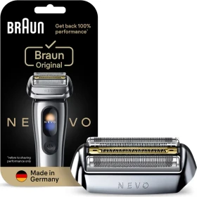 Braun NEVO Scherkopf silber
