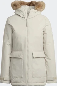 adidas Utilitas Hooded Mantel aluminium (Damen)