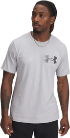 Under Armour Fly In Logo Funktionsshirt kurzarm mod gray/black (Herren)