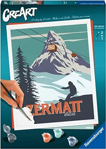 Ravensburger Malen nach Zahlen Zermatt