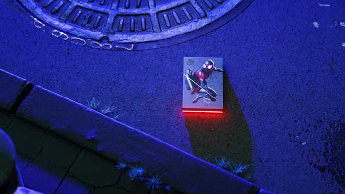 Seagate FireCuda Gaming HDD - Miles Morales Special Edition, 2TB, +Rescue, USB 3.0 Micro-B