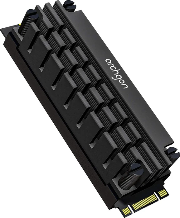 Archgon HS-1110 Kühlkörper für M.2 2280 SSD, schwarz