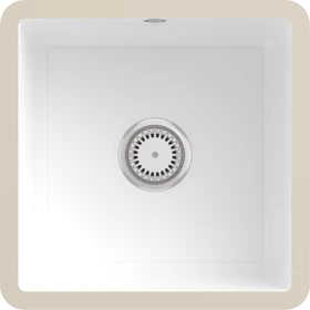 Villeroy & Boch Subway 50 SU Unterbau Becken mittig snow white