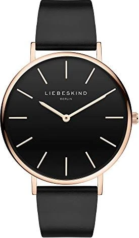 Liebeskind Orologio Donna LT-0371-LQ – Quarzo Con Cinturino In Pelle Di Mucca E Cassa Lucida 38mm