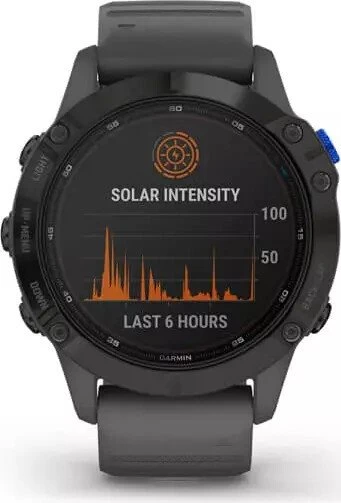 Garmin Fenix 6 Pro Solar black/slate grey
