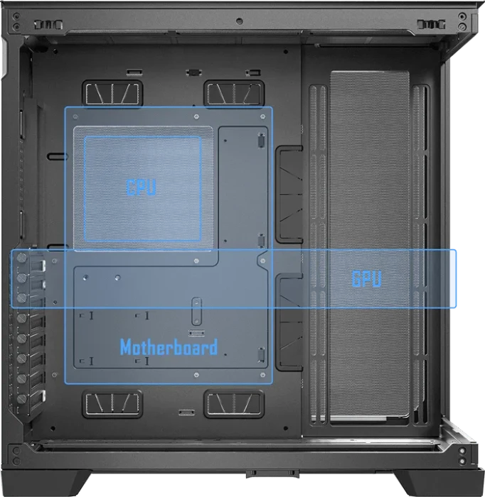 Antec Constellation C8 Black, Glasfenster