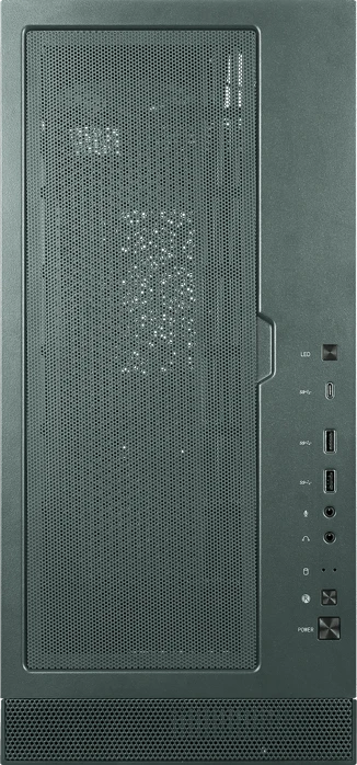 MSI MAG Vampiric 300R Midnight Green, Glasfenster