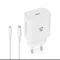 Nedis 20W USB-C Schnellladegerät mit Power Delivery inkl. 1.0m Lightning-Kabel weiß Vorschaubild