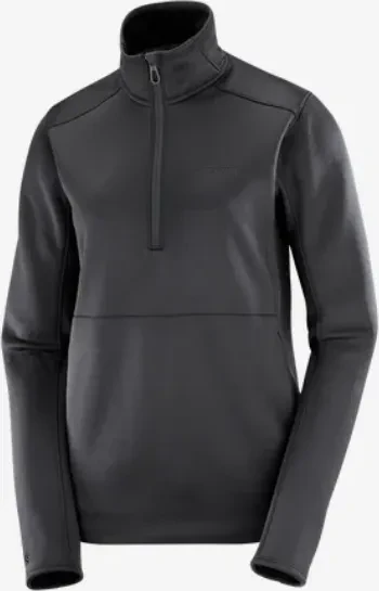 Salomon Outline Warm Funktionsshirt langarm deep black (Damen)