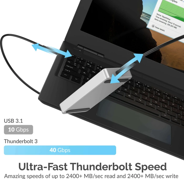 Sabrent Rocket XTRM, 4TB, Thunderbolt 3 / USB-C 3.1