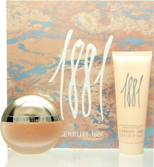 Cerruti 1881 Pour Femme EdT 50ml + Body Lotion 75ml Duftset