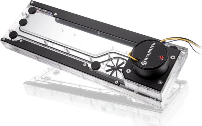 Raijintek Acheron 360 D5 EVO RBW Distro Plate, Verteilerplatte mit Pumpe