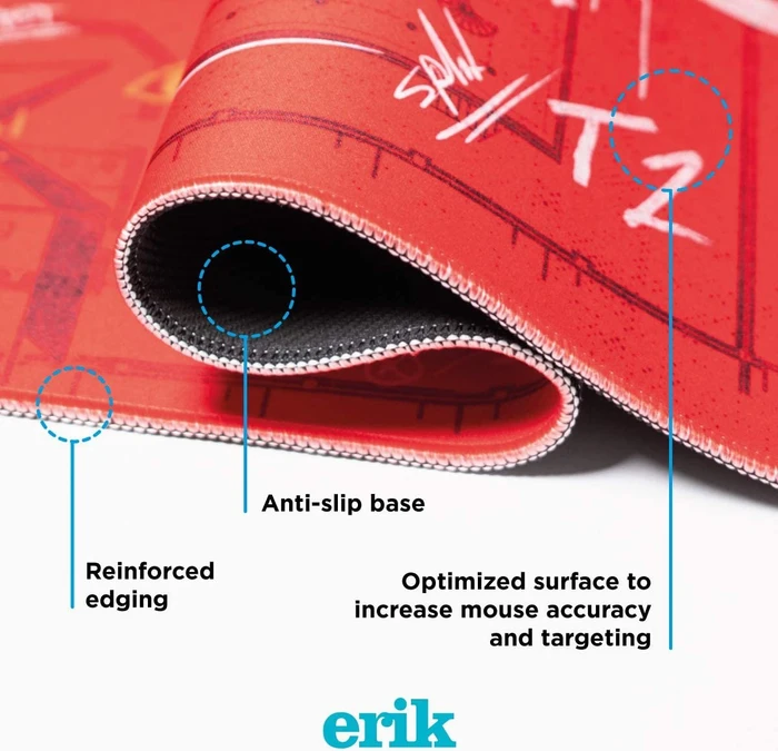 Grupo Erik Editores Haus des Geldes XL, 800x350mm, Motiv rot