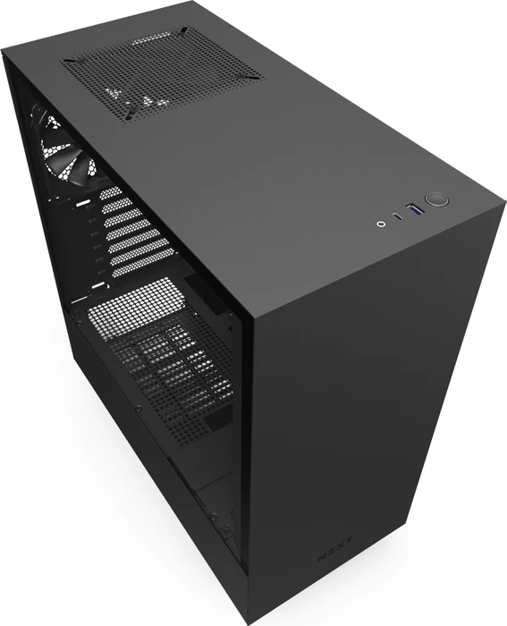 NZXT H510, schwarz, Glasfenster