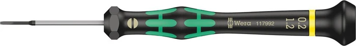 Wera Kraftform Micro 2035 Elektroniker Schlitz Schraubendreher, 1.2x40mm