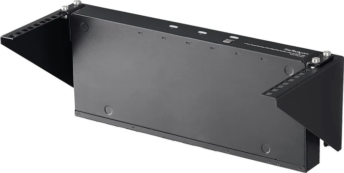 StarTech RK419WALLV, Wandmontage Rack für vertikale Montage, schwarz, 4HE