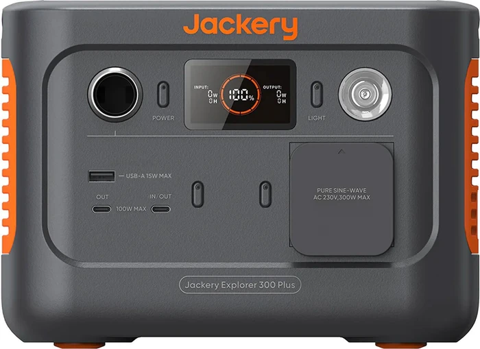 Jackery Powerstation Explorer 300 Plus Solargenerator, 288Wh