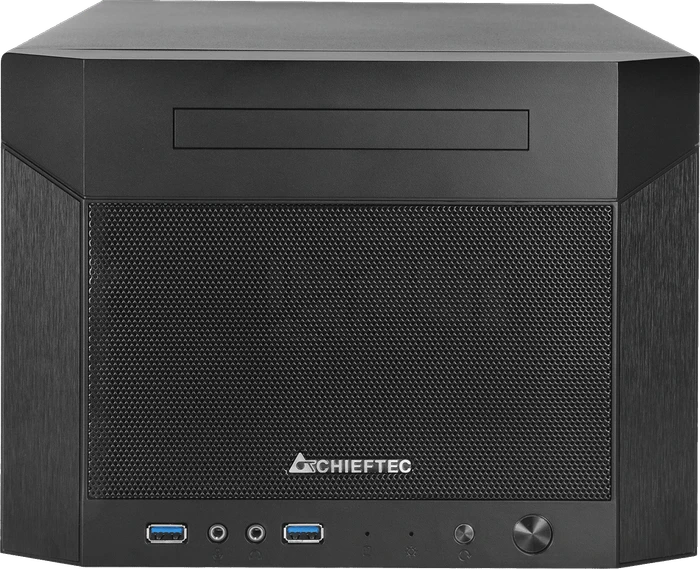 Chieftec Mesh Pro Cube Mini CN-01B, schwarz, Mini-ITX