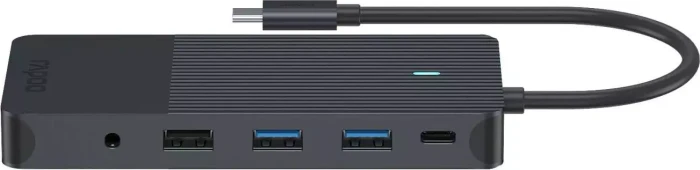 Rapoo UCM-2006 12-in-1 Multiport Adapter, 1x USB-C 3.0 [Stecker]