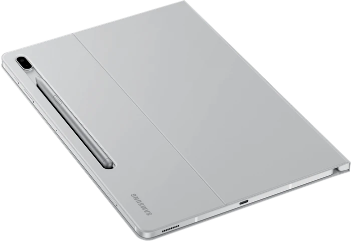 Samsung EF-BT730 Book Cover für Galaxy Tab S7+ / S7 FE, Light Gray