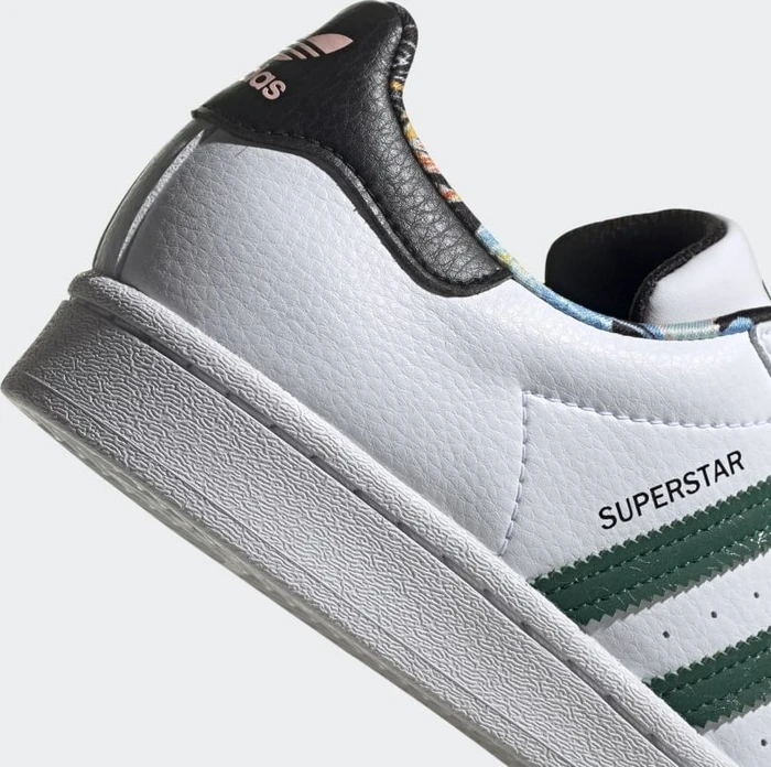 adidas Superstar cloud white/collegiate green/core black (Damen)