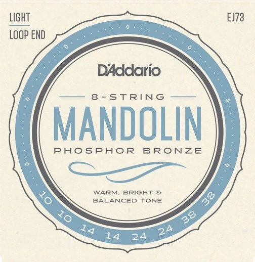 D'Addario Mandolin Phosphor Bronze Light