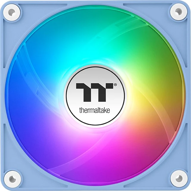 Thermaltake CT120 EX ARGB Sync Hydrangea Blue, blau/weiß, 120mm, 3er-Pack