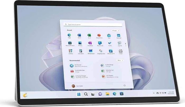 Microsoft Surface Pro 9, Platin, Core i5-1235U, 8GB RAM, 256GB