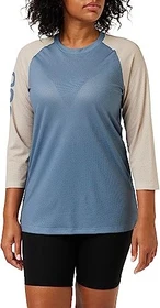 POC MTB Pure Trikot 3/4 calcite blue/light sandstone beige (Damen)