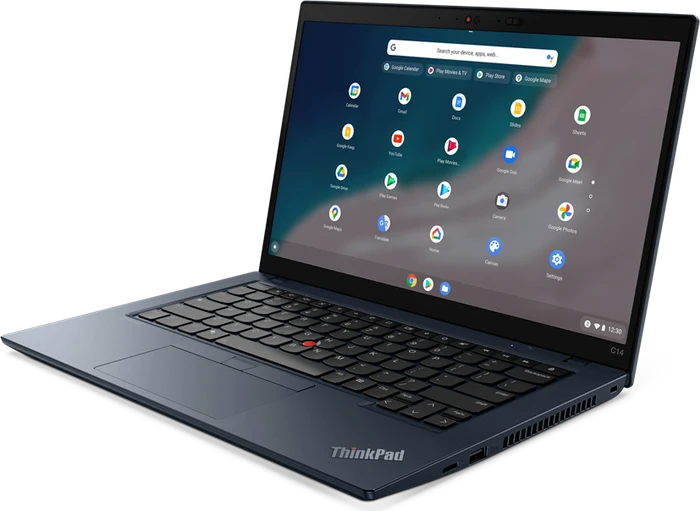 Lenovo ThinkPad C14 G1 Chromebook, Abyss Blue, Core i5-1245U, 8GB RAM, 256GB SSD, DE