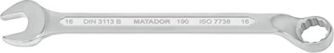 Matador 0190 Ring-Maulschlüssel, 16x219mm