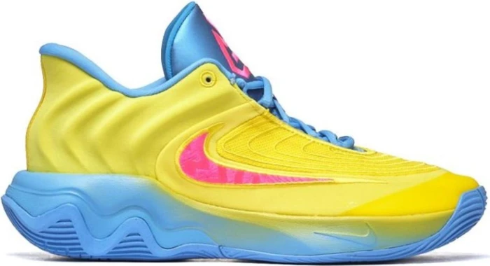 Nike Giannis Immortality 4 lightning/university blue/barely volt/hyper pink (Herren)