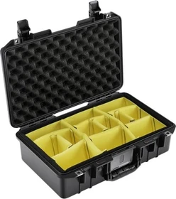 Peli Air Case 1485 Schutzkoffer mit gepolsterter Facheinteilung schwarz