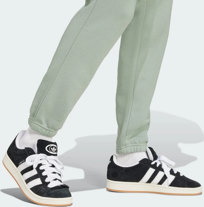 adidas Trefoil Essentials Trainingshose lang silver green (Herren)