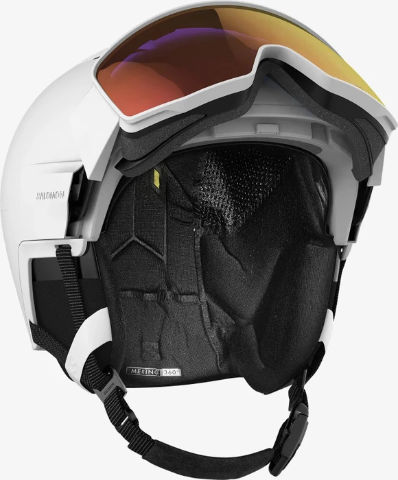 Salomon Driver Prime Sigma Photo MIPS Helm weiß